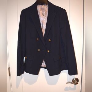 Rebecca Taylor Tailored Navy Blazer Size 8